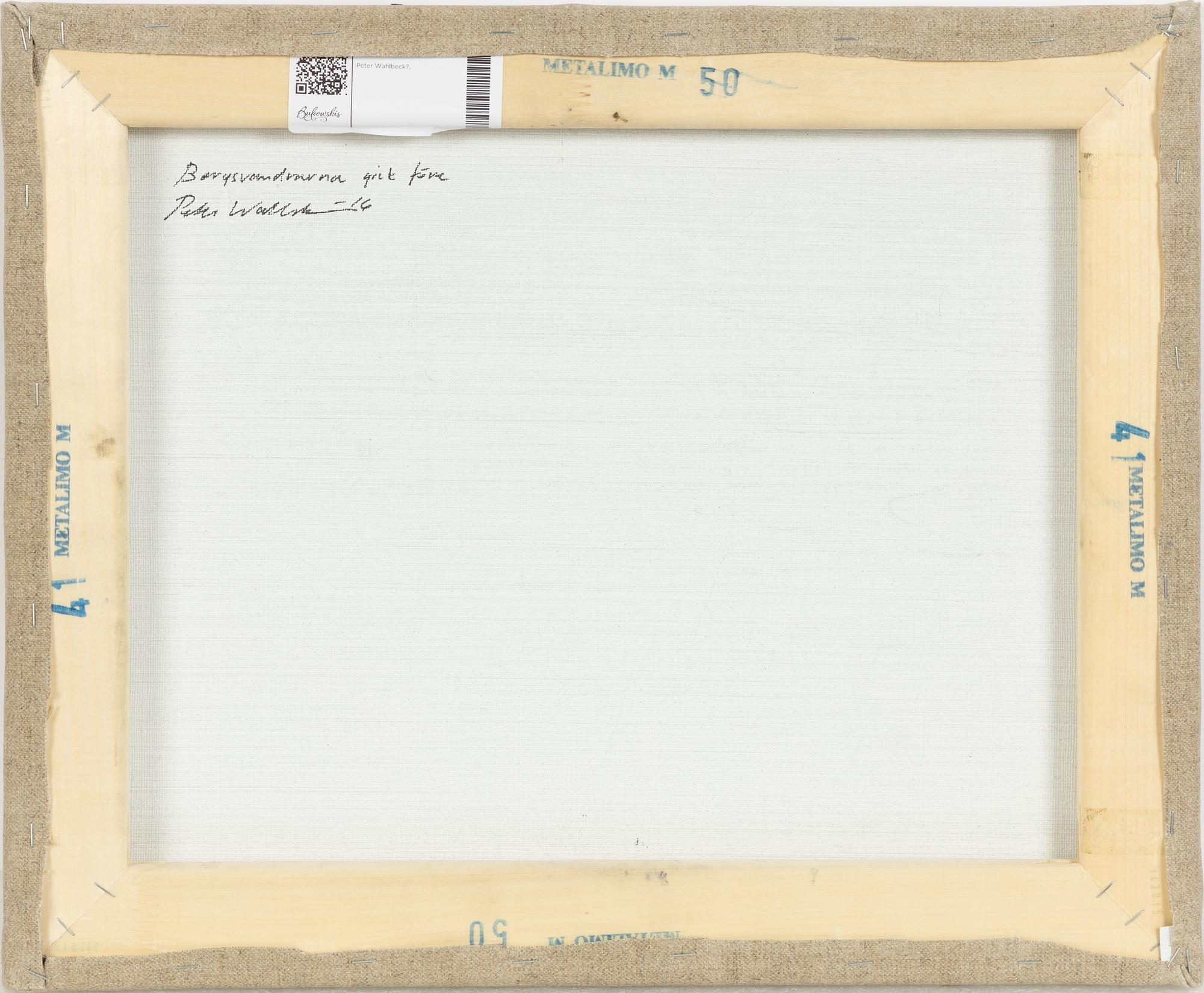 Peter Wallström, "Bergsvandrarna gick före".