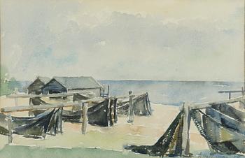 Åke Hellman, Fiskeby.