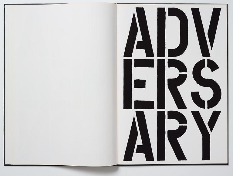 Christopher Wool, "Black Book".