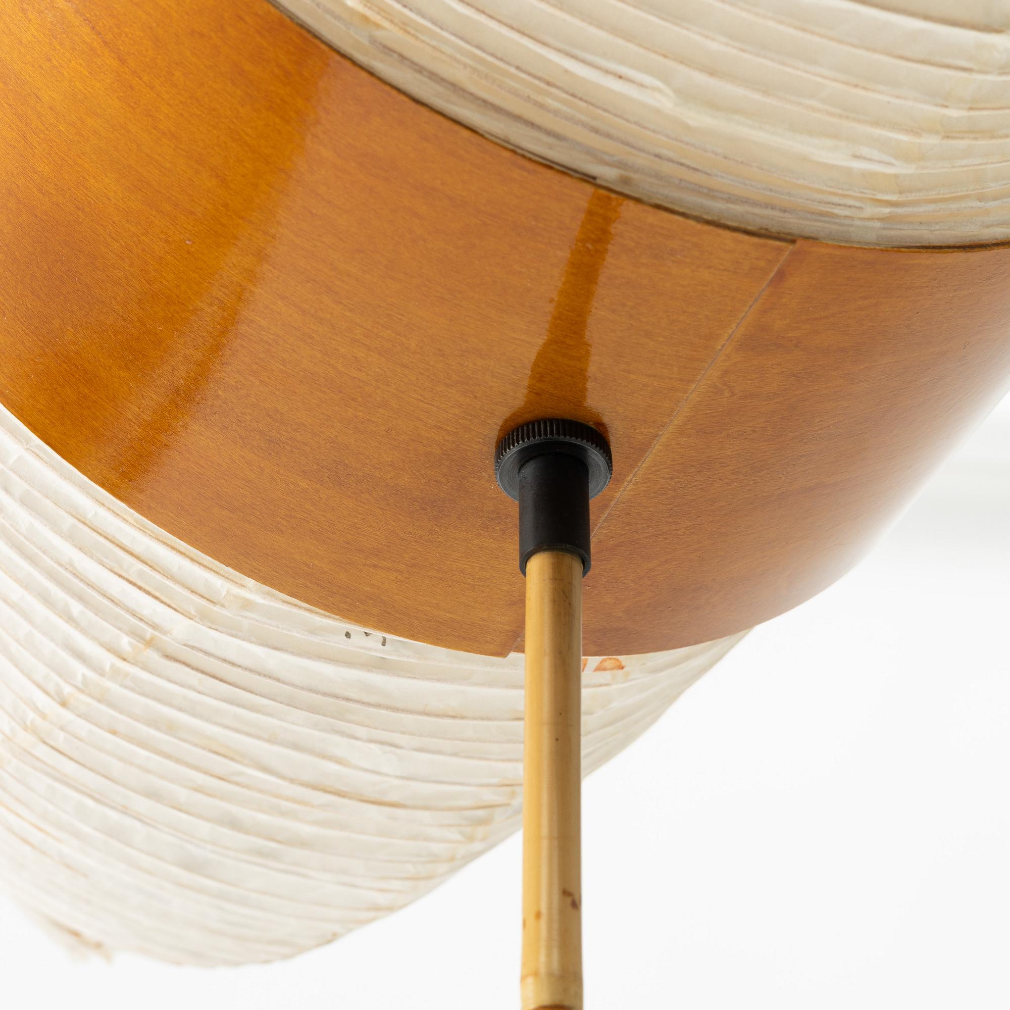 Isamu Noguchi, Golvlampa, "Akari BB3-33S", Vitra, samtida.