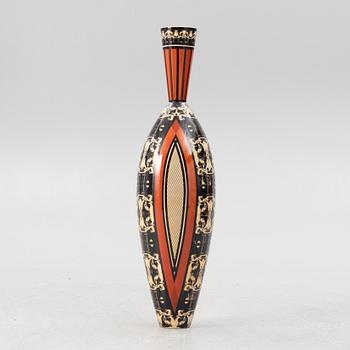 Åsa Lindström, unik golvvas, keramik, Rörstrand, 1992.