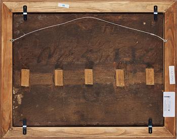 Pieter Claesz Hans krets, Stilleben med tennkanna, glas, krabba och frukter.