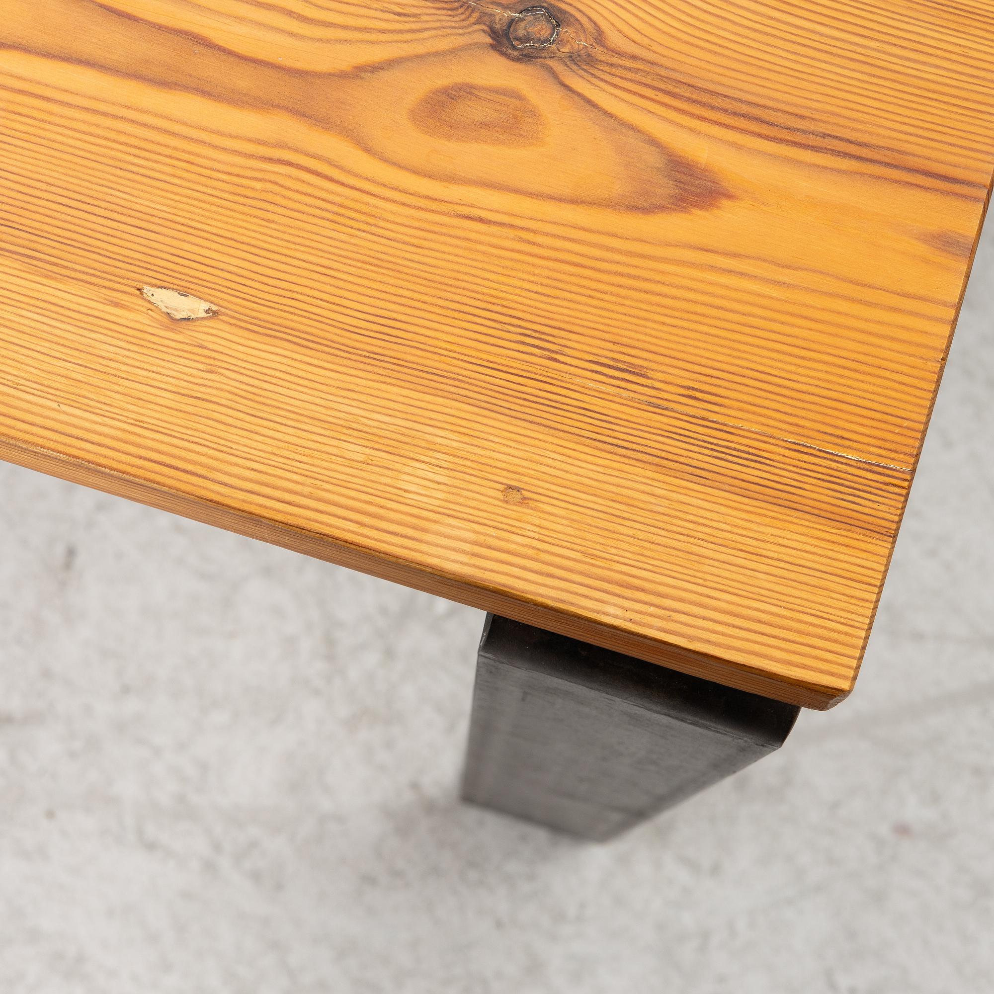 Christer Larsson, dining table, Sven Larsson furniture shop.