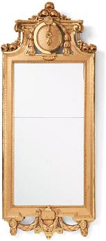 89. A Gustavian mirror by J. Åkerblad.