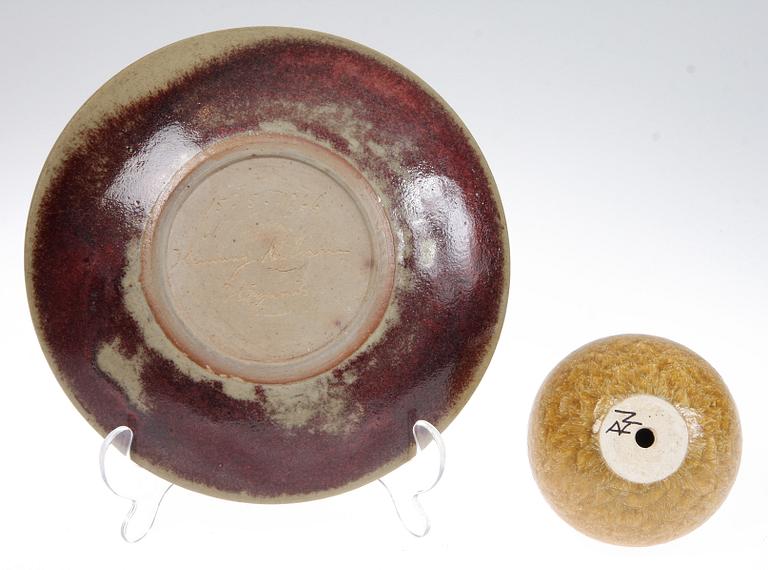 PARTI KERAMIK, 4 delar, Roger och Henning Nilsson, 1900-talets andra hälft.