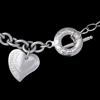 HALSKEDJA, sterling silver, "Return to Tiffany", Tiffany & Co. Vikt 66,5g.