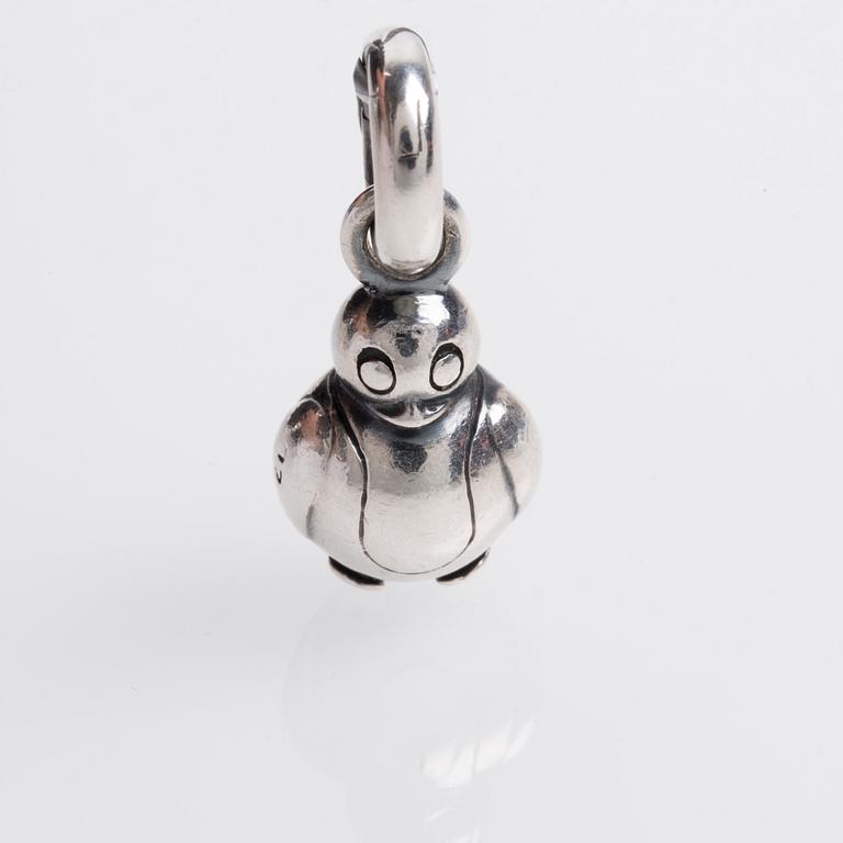 BERLOCK, "My Friend", Ole Lynggaard, Sterlingsilver.