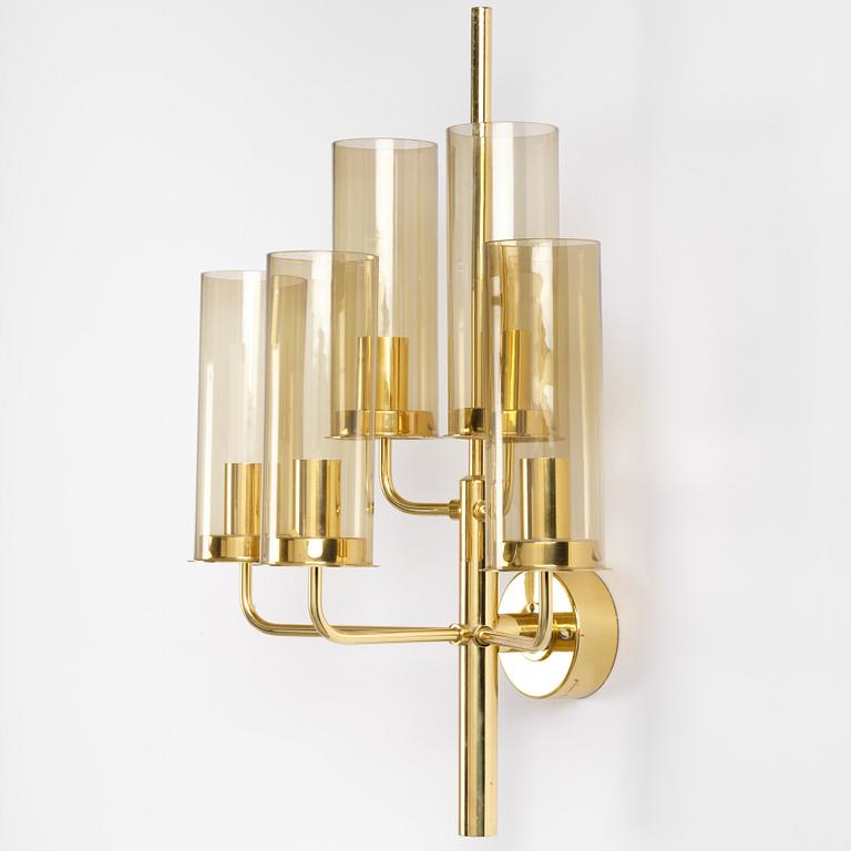 Hans-Agne Jakobsson, a wall sconce, "Sonata", model "V169-5", Hans-Agne Jakobsson AB, Markaryd, 1960s-70s.