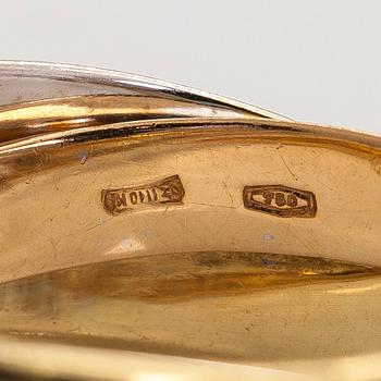 Cartier, örhängen, "Trinity", 18K guld.