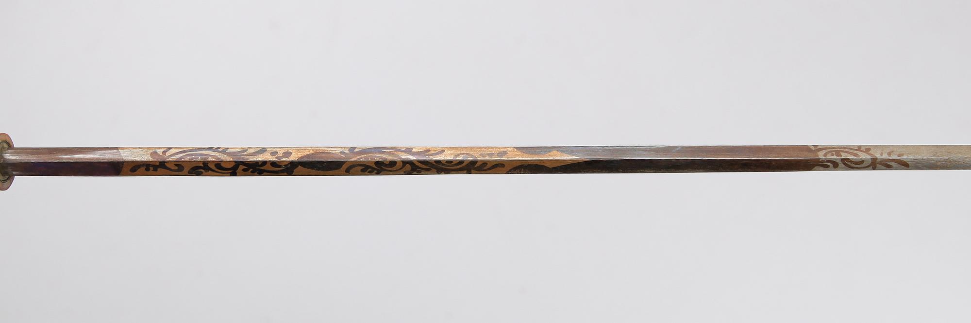 KÄPP, med stålklinga, omkring år 1900.