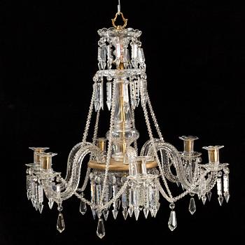 A 20th century chandelier.