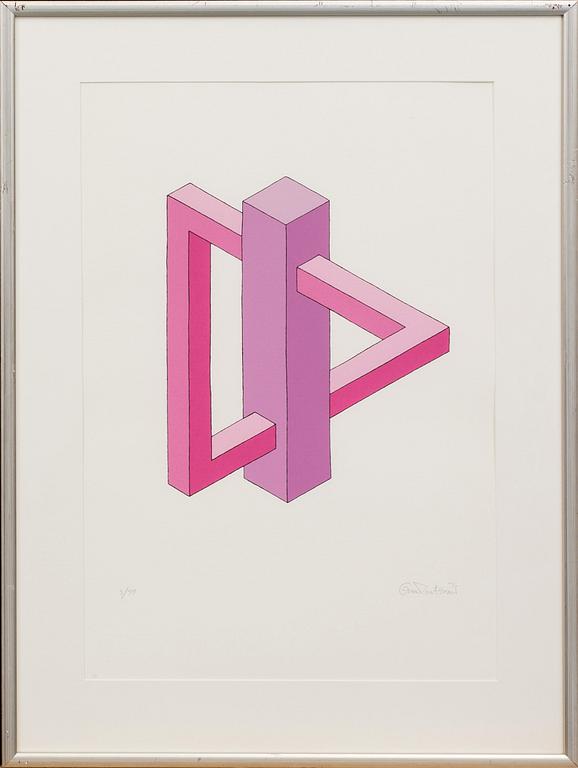 OSCAR REUTERSVÄRD, signed and numbered 3 and 20/99.