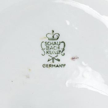 Figurines, 6 pieces, porcelain, including Schaubach Kunst, 20th century.