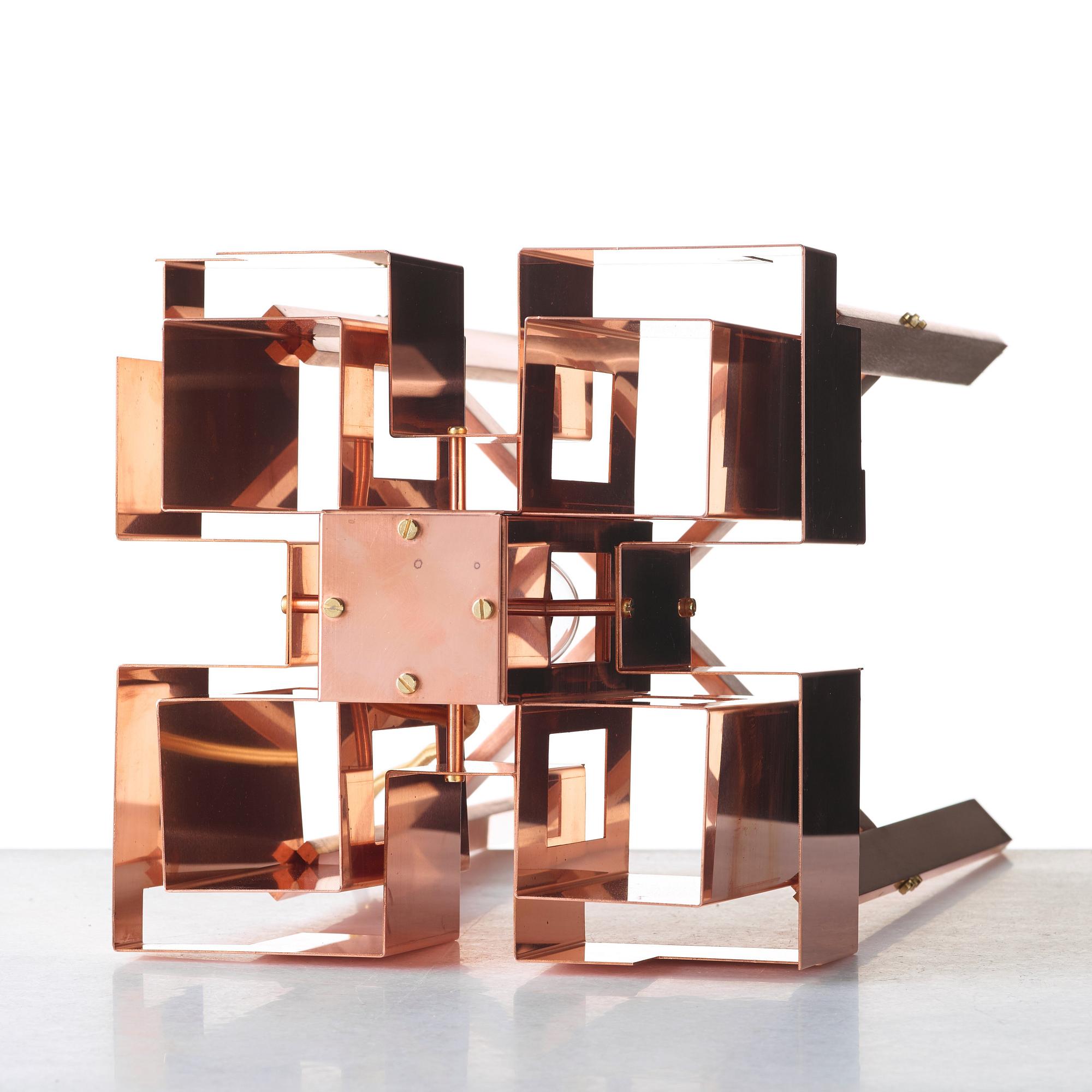 Folkform, "Suburban Skyline", bordslampa, Studio Folkform Edition 2015.