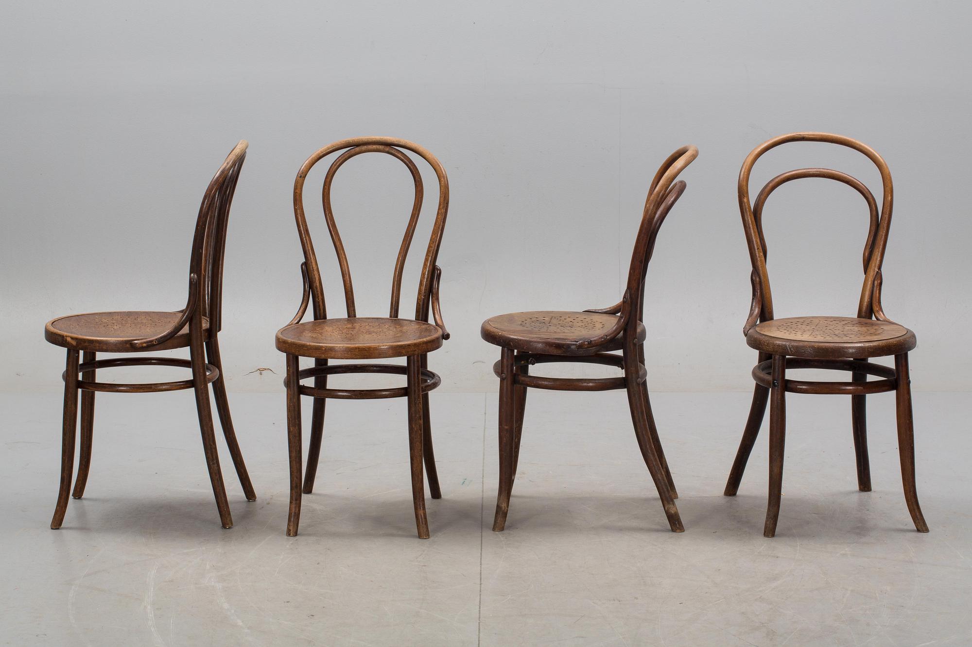 STOLAR, 4+2 st snarlika, bl a Fischel, 1900-talets början.