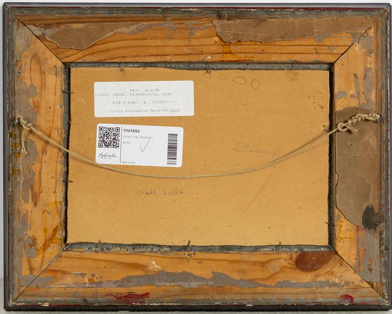 Oscar Lycke, Åreskutan.