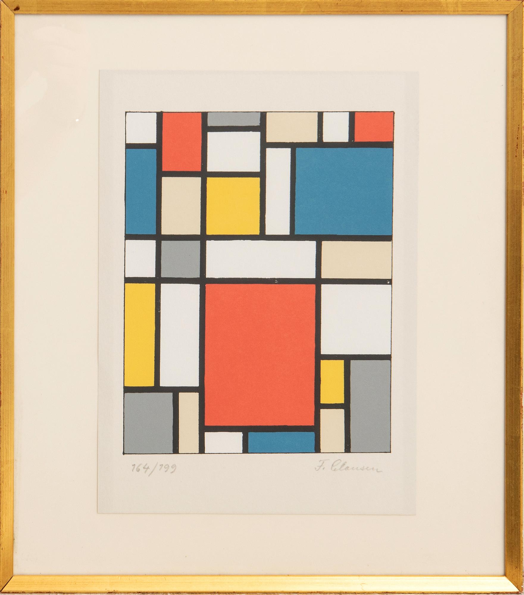 Franciska Clausen, "Homage to Mondrian".
