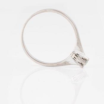 RING, med briljantslipad diamant, 0.19 ct.