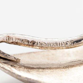A necklace by Matti Hyvärinen, sterling silver, Sirokoru, Turku 1974.