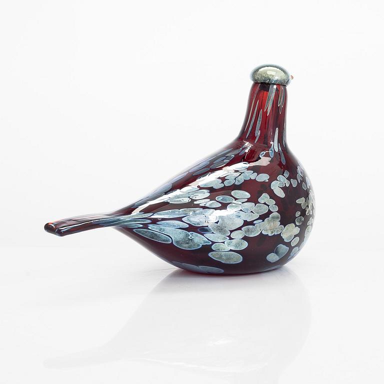 Oiva Toikka, A glass bird, signed O. Toikka Nuutajärvi.