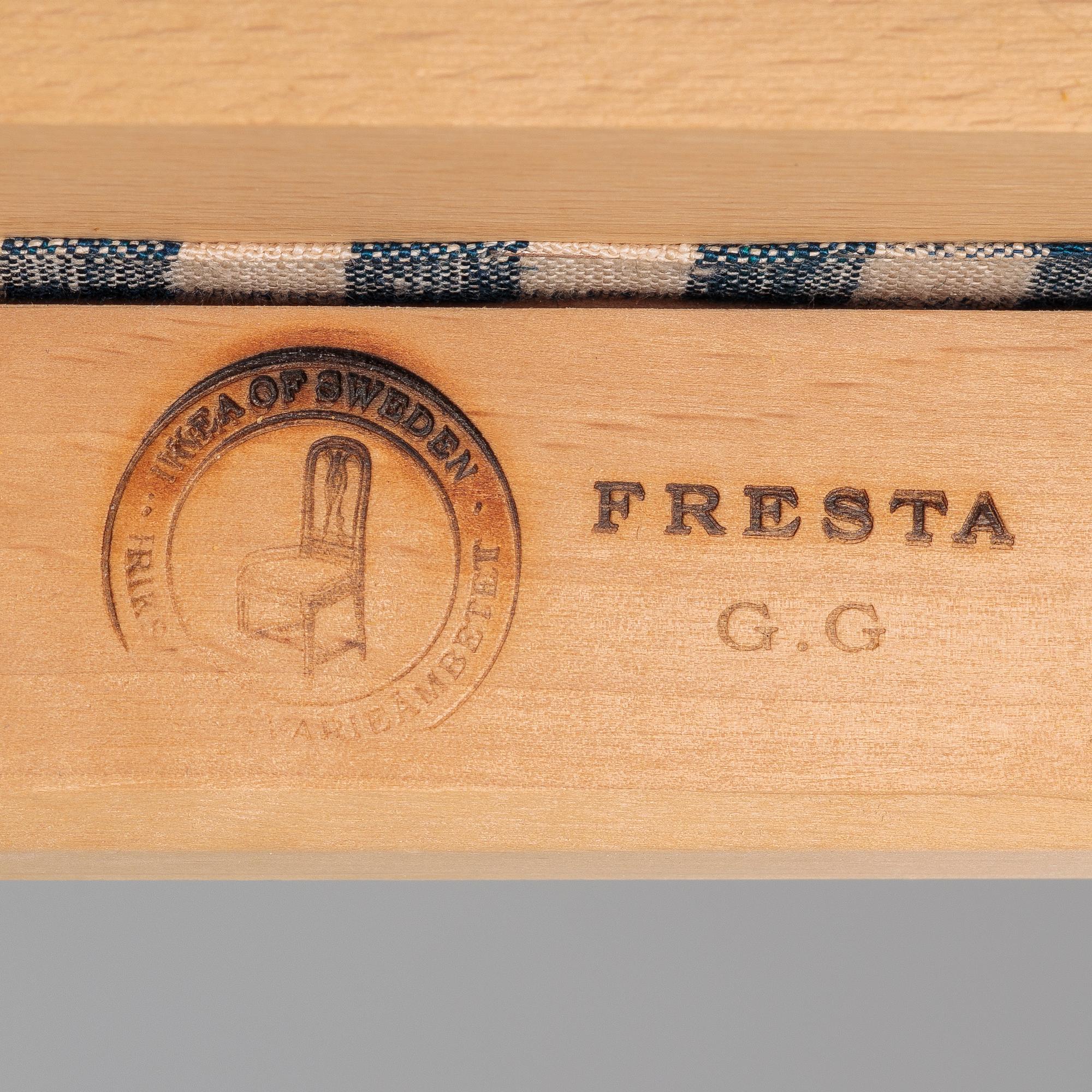 Stolar ett par, gustaviansk stil, "Fresta", Ikea 1990-tal.