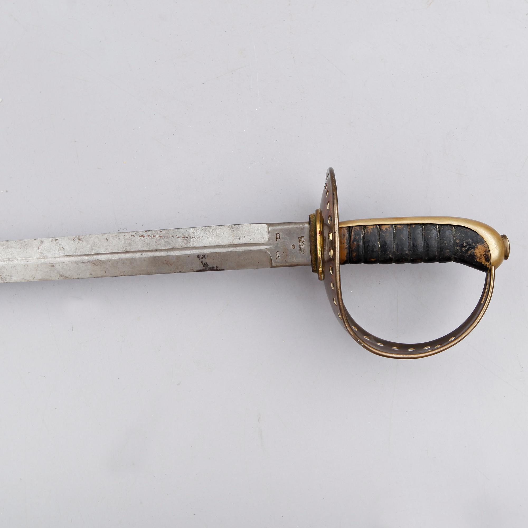 SABEL, m/1893 för kavalleriet.
