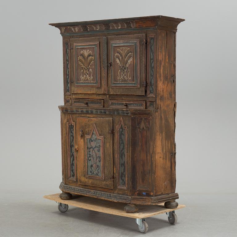 A Swedish cabinet. Second half of the 18th century.