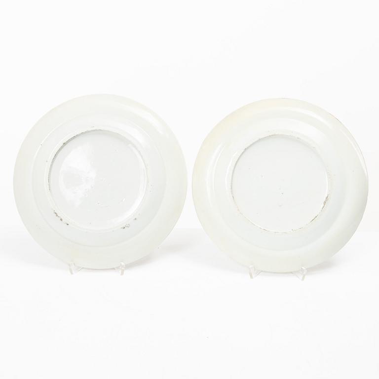 Parti porslin, 10 delar, Kanton, Kina, 1800-tal.