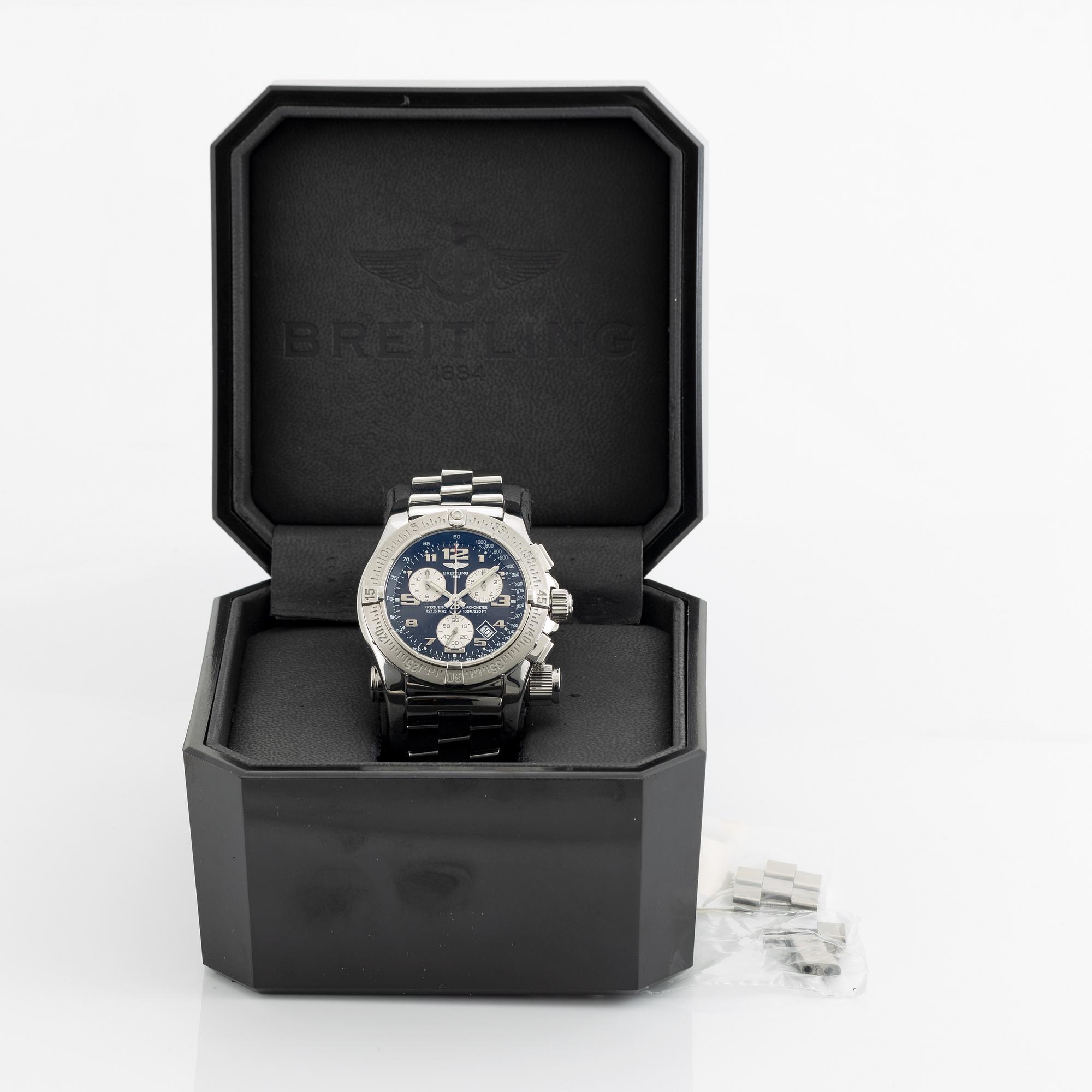 Breitling, Emergency Mission, kronograf, armbandsur, 45 mm.