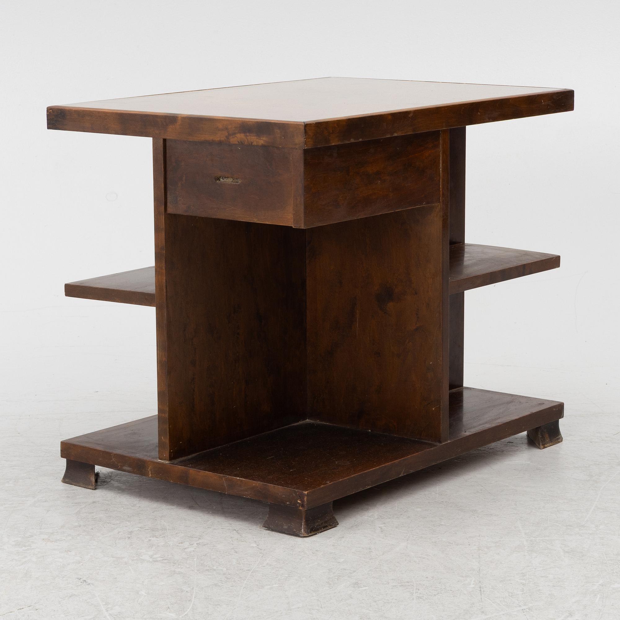 Bar table, functionalist, 1930s.