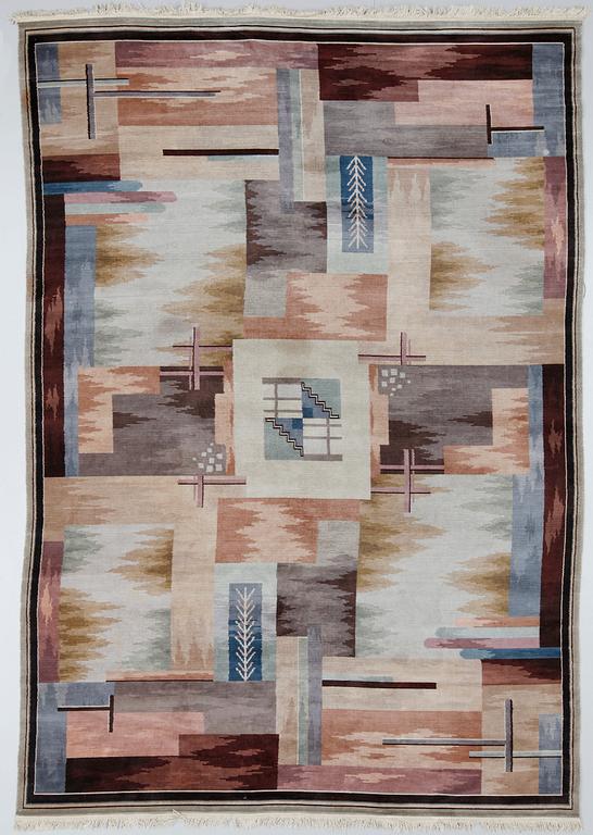 Carpet. Machine-made, around 1920-1930.