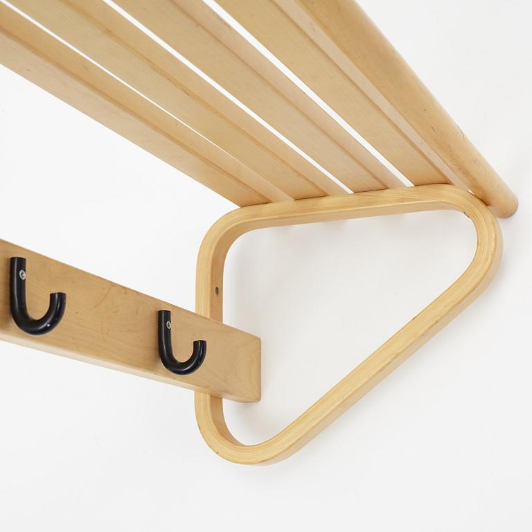 Alvar Aalto, a model 109 coat rack from Artek, Finland.