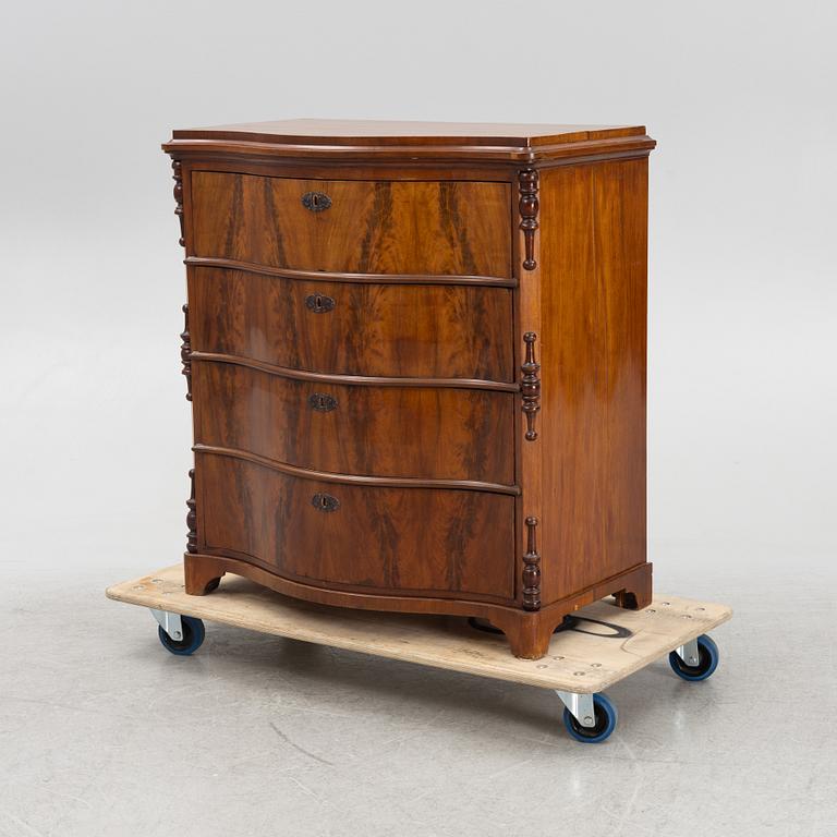 A chest of drawers, mid-19th Century.