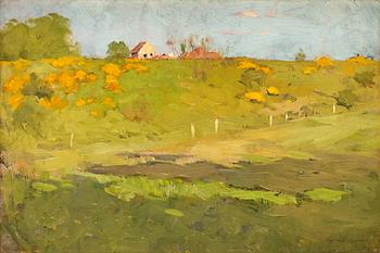 4. Georg Pauli, French landscape.