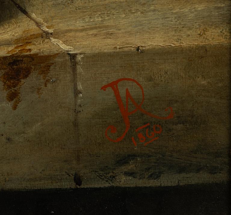 Unknown artist, 19th century, Flower still life.