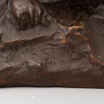 bronze, signed and numbered 16/30, later cast by Wikström museum at Visavuori.