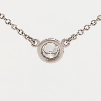 Tiffany & Co, Elsa Peretti, kaulakoru, "Diamonds by the Yard", platinaa ja briljanttihiottu timantti.