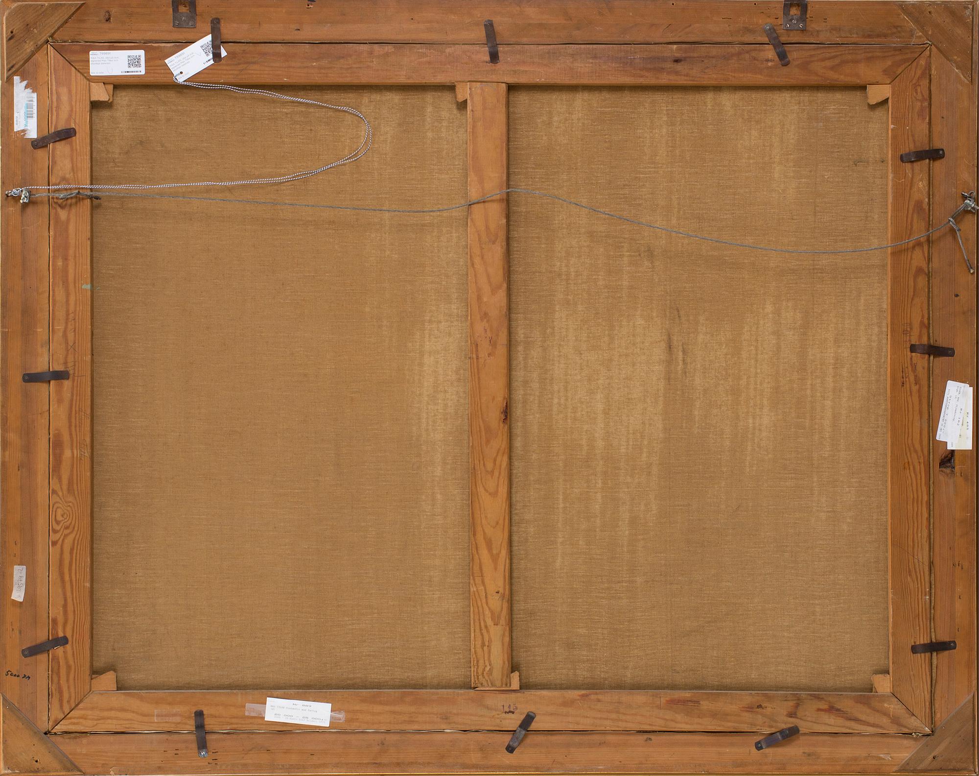 MAX TILKE, oil on canvas, signed Max Tilke and indistinctly dated.