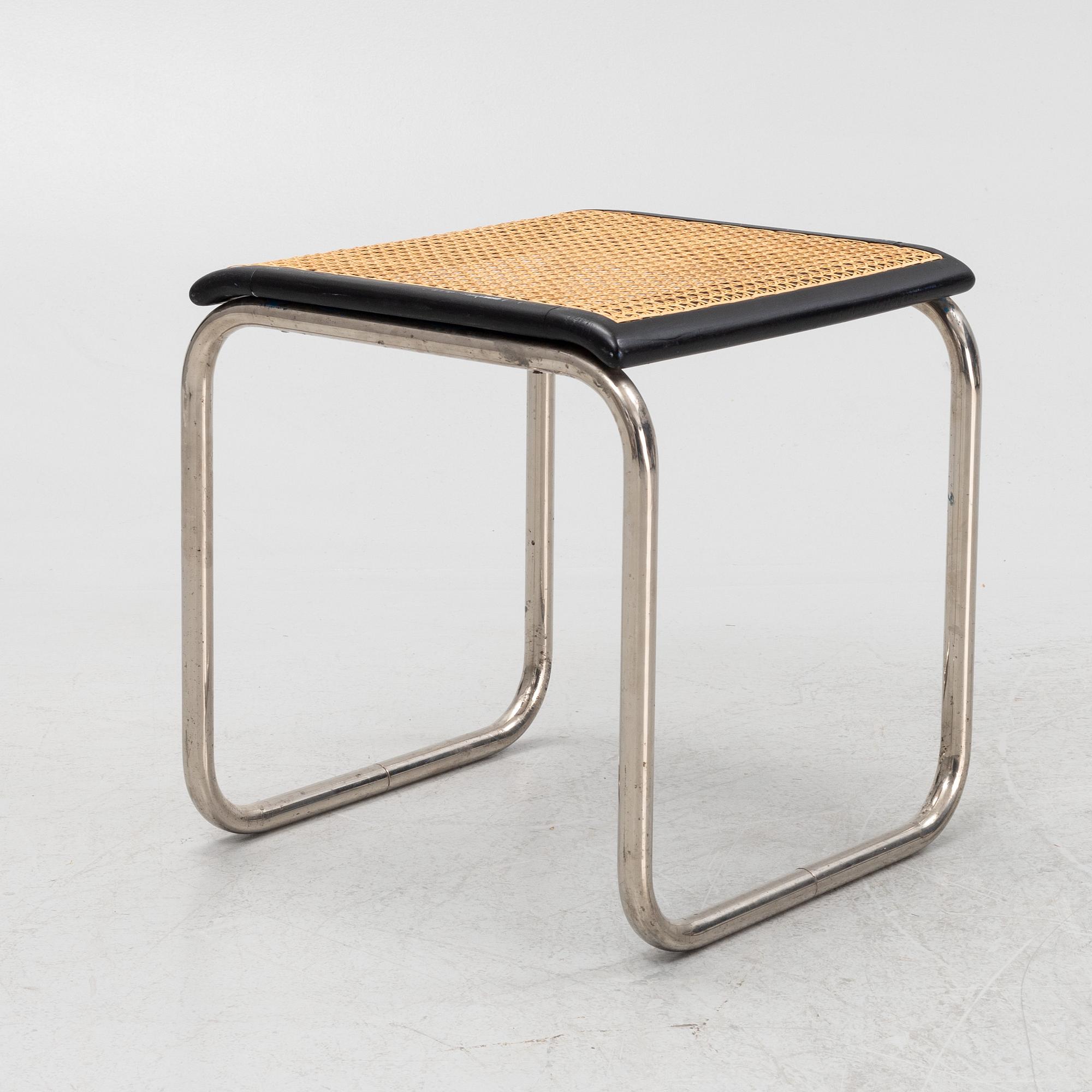 A modernist stool, 1930s.