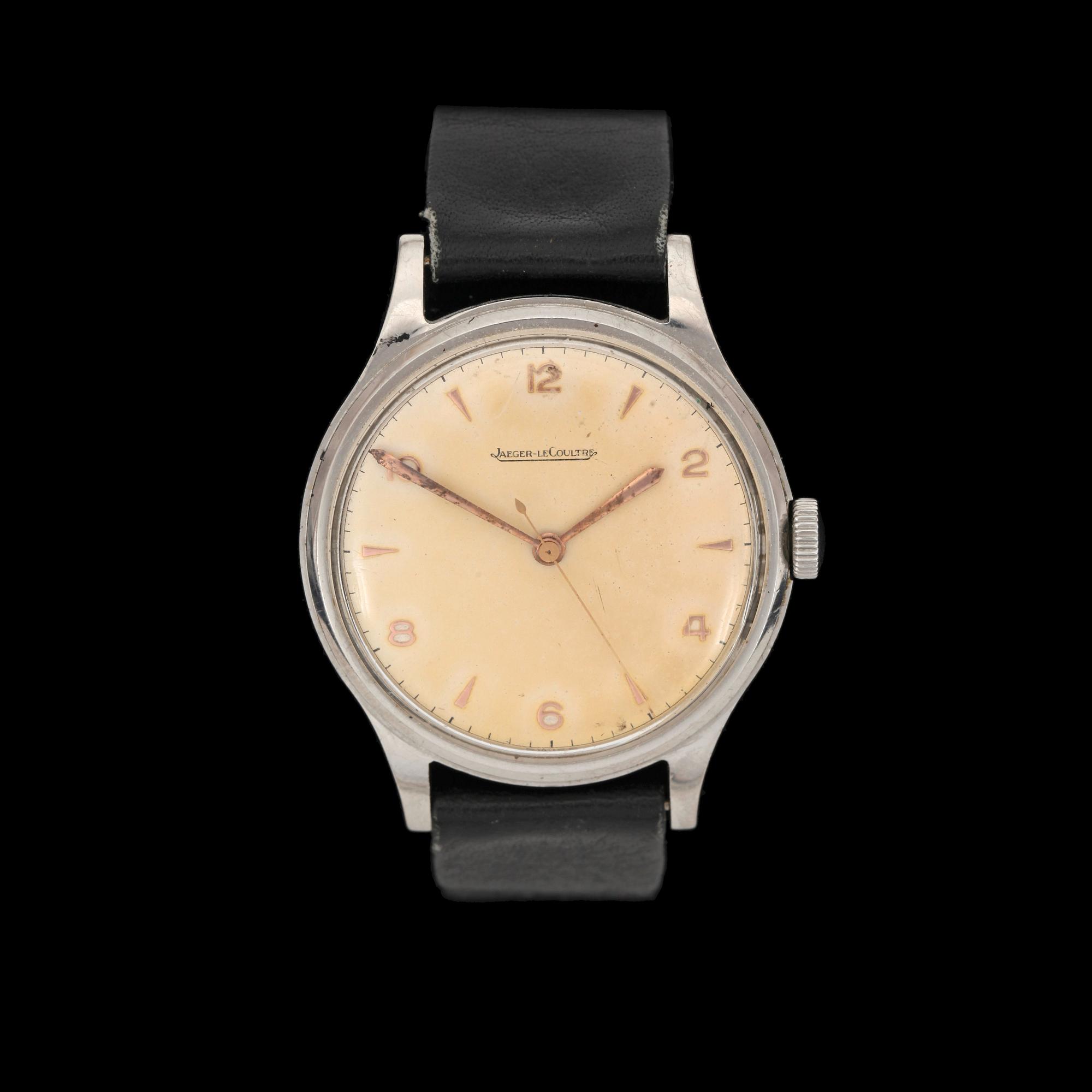 JAEGER-LECOULTRE, herr, stål, 1950-tal.