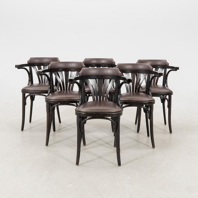 Armchairs 6 pcs "No 24" Thonet 21st century.