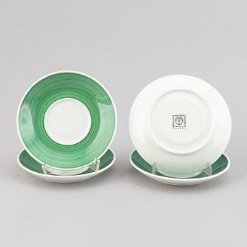 Stig Lindberg, 4 pieces, "Tahiti", Gustavsberg.