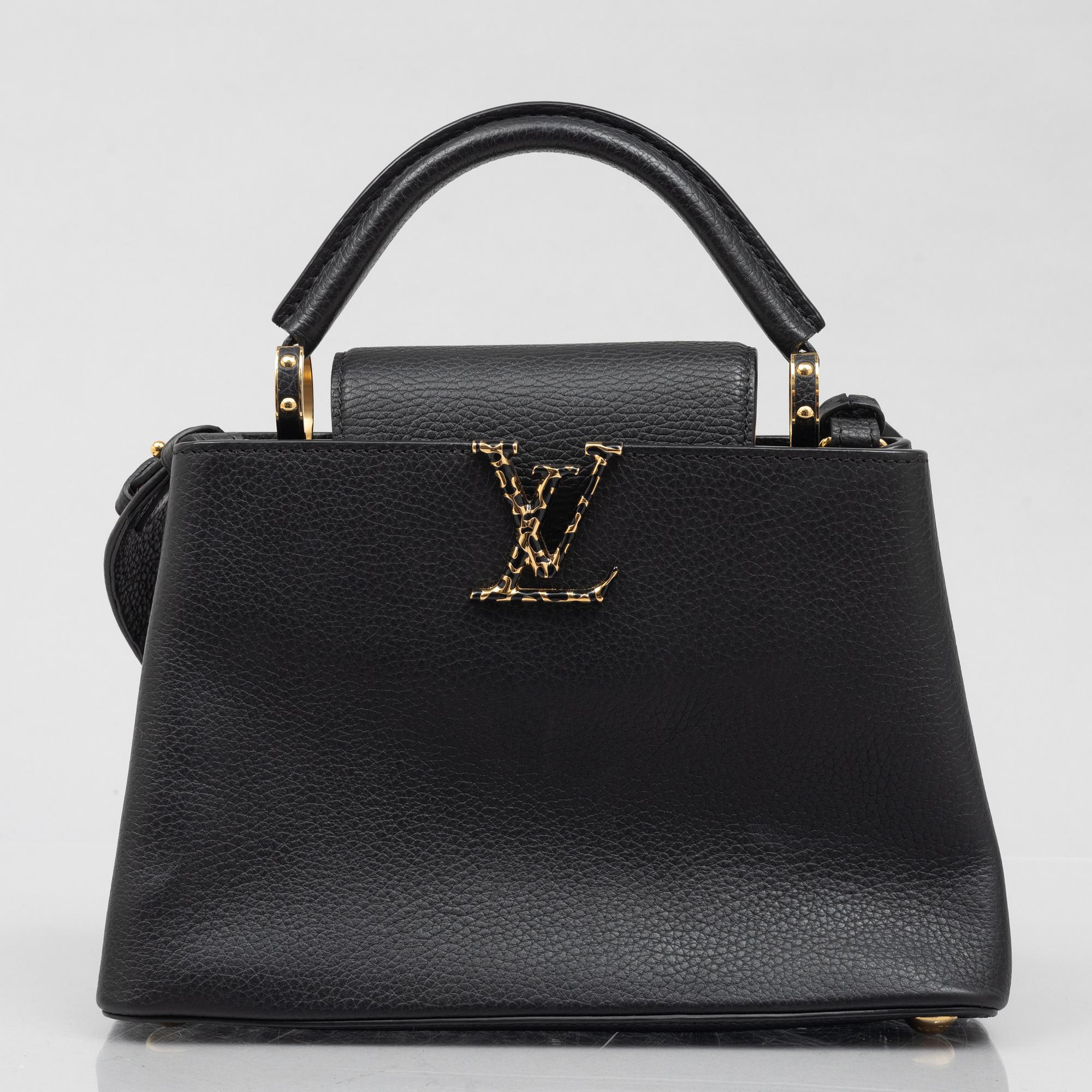 Louis Vuitton, väska "Capucines Leopard BB".