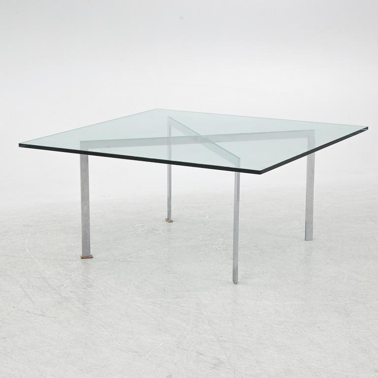 Ludwig Mies van der Rohe, a "Barcelona" coffee table, Knoll.