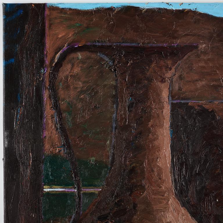 Philip von Schantz, oil on canvas. Signed and dated -88.