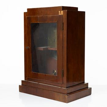 A table clock, the dial signed anders Moberg, Sweden, 19th century.