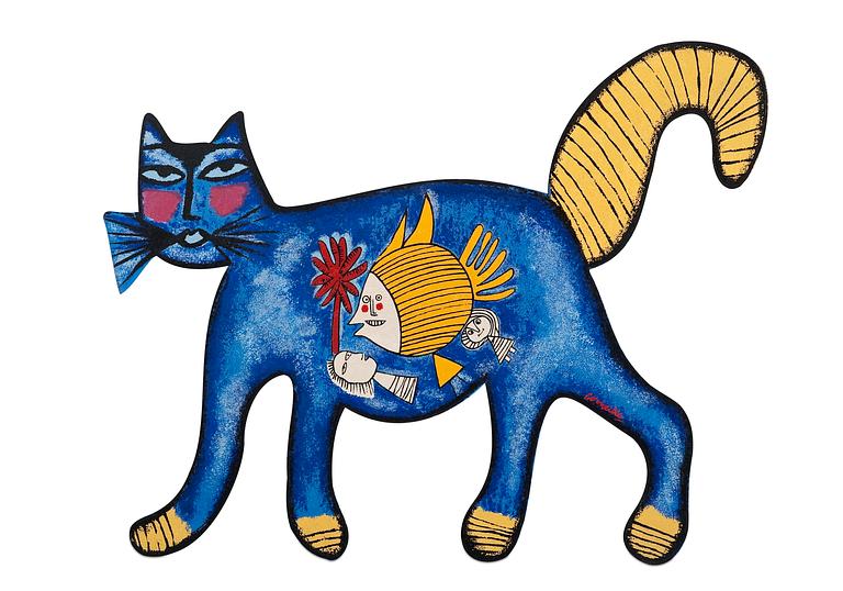 Beverloo Corneille, BLÅ KATT.