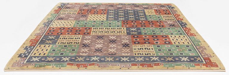 Märta Måås-Fjetterström, a carpet, 'Joakim', knotted pile, ca 300 x 268 cm, signed AB MMF.