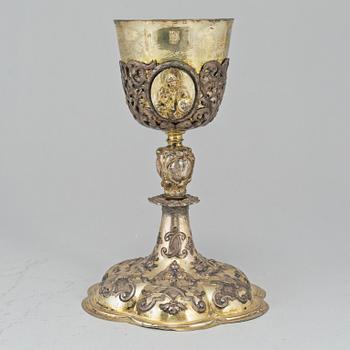 A North European cup, probably silver. 18th century.