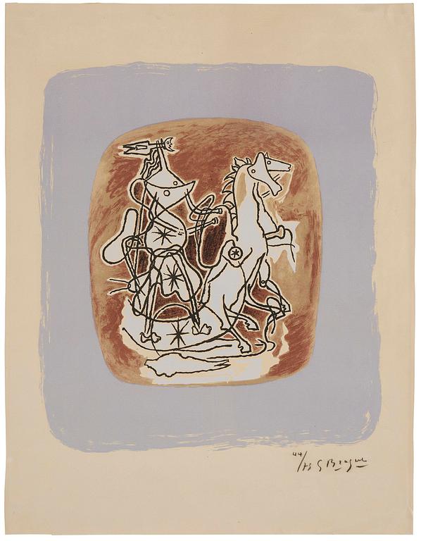 Georges Braque, "Hélios VI".